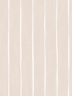 Cole & Son Marquee Stripe Wallpaper, 110/2012, Soft Pink