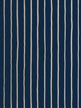 Cole & Son College Stripe Wallpaper, 110/7037 Ink