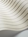 Cole & Son College Stripe Wallpaper, 110/7035 Linen