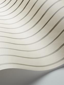 Cole & Son College Stripe Wallpaper - view 2, 110/7035 Linen