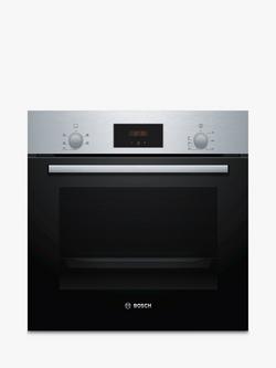 Bosch Series 2 Built In Electric Single Oven, HHF113BR0B, HHF113BA0B, Stainless Steel