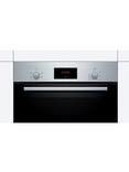 Bosch Series 2 HHF113BR0B Built In Electric Single Oven, Stainless Steel