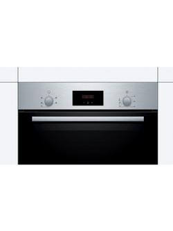 Bosch Series 2 Built In Electric Single Oven, HHF113BR0B, HHF113BA0B - view 2, Stainless Steel