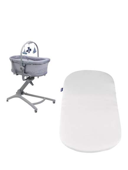 Chicco Baby Hug Crib Mattress, H76 x W38cm - view 2, White