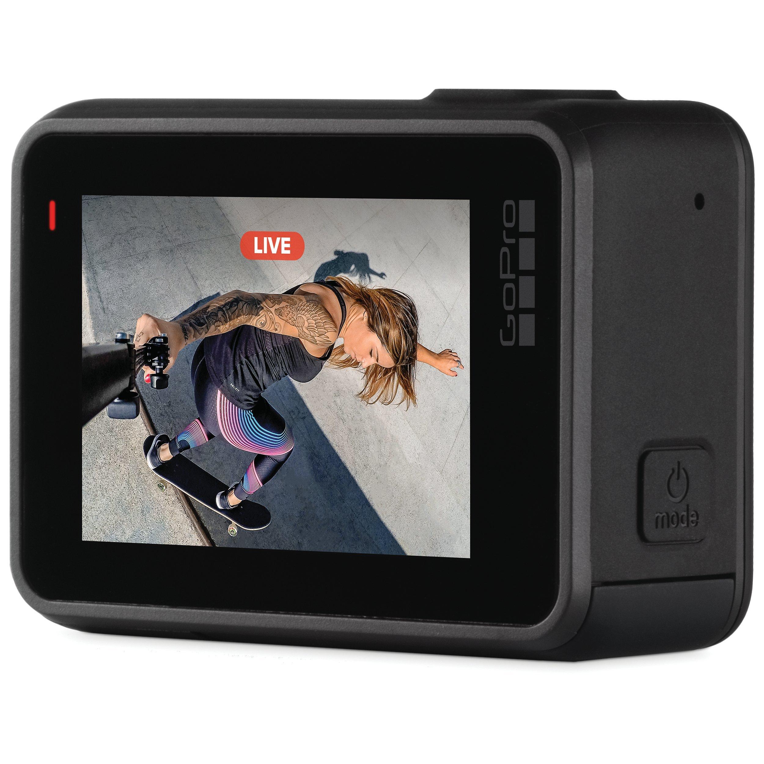 GoPro HERO7 Black Camcorder, 4K Ultra HD, 60 FPS, 12MP, Wi-Fi, Waterproof, GPS GoPro HERO7 Black Camcorder, 4K Ultra HD, 60 FPS, 12MP, Wi-Fi, Waterproof, GPS