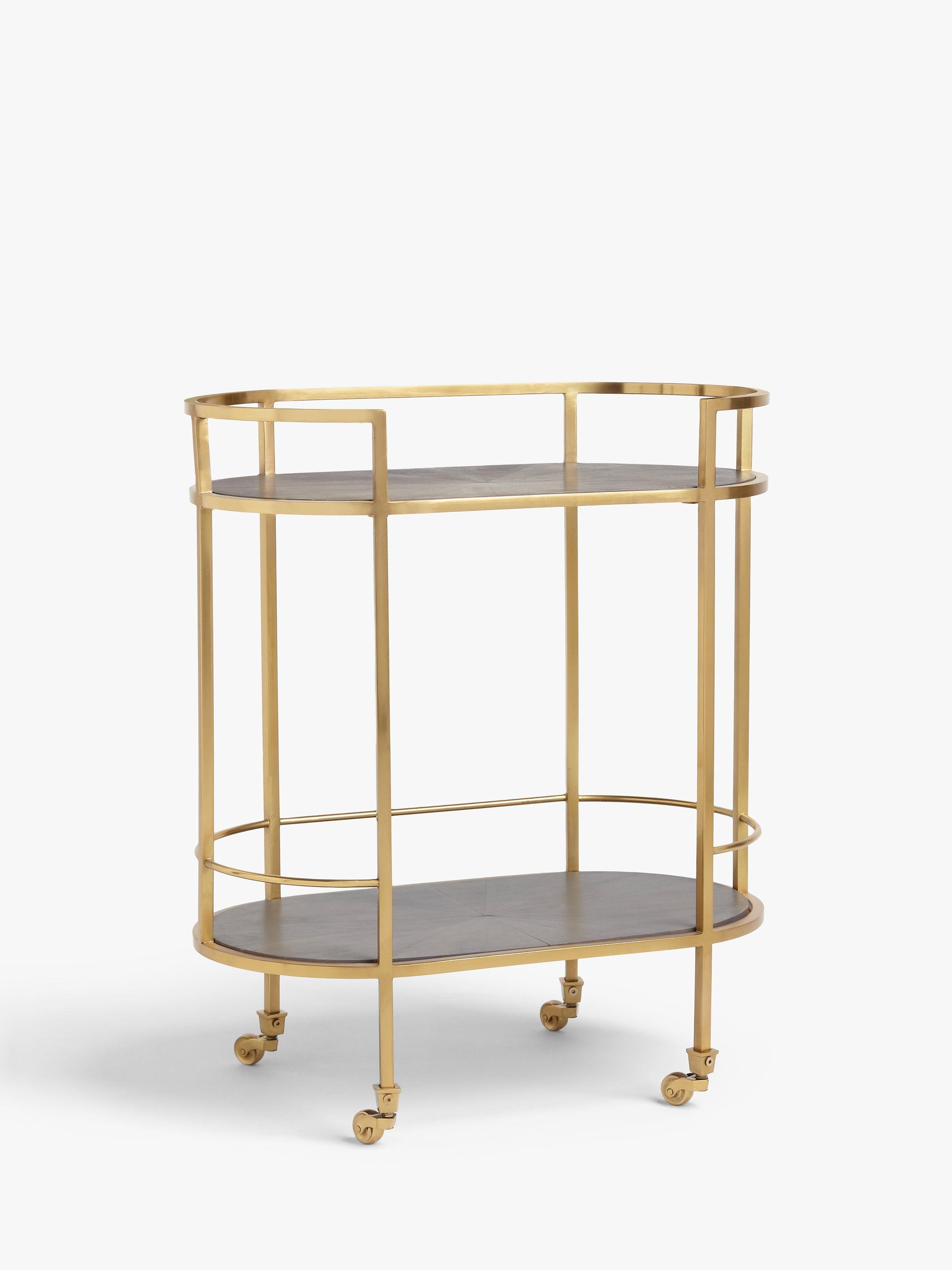 John Lewis + Swoon Lovelace Bar Cart, Gold