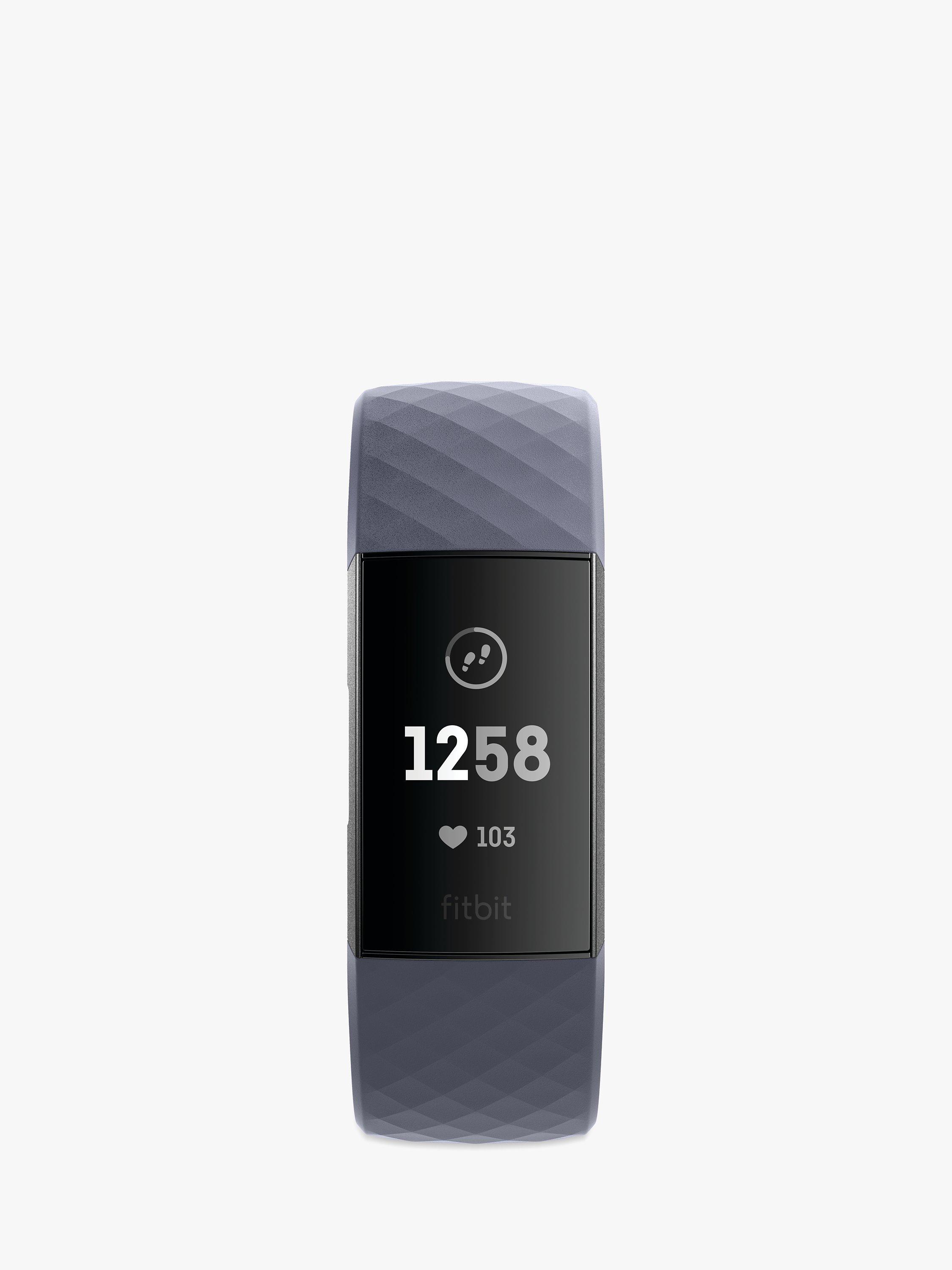 Fitbit charge 3 rose gold john lewis sale