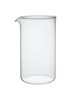 John Lewis Replacement 8 Cup Coffee Maker Beaker, 1L, Clear, Clear