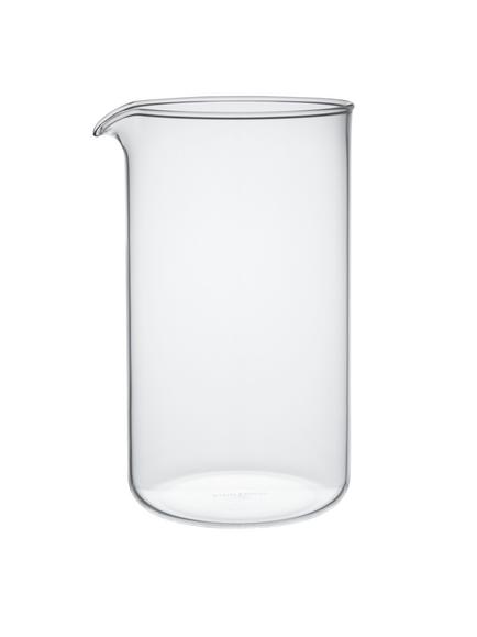 John Lewis Replacement 8 Cup Coffee Maker Beaker, 1L, Clear, Clear