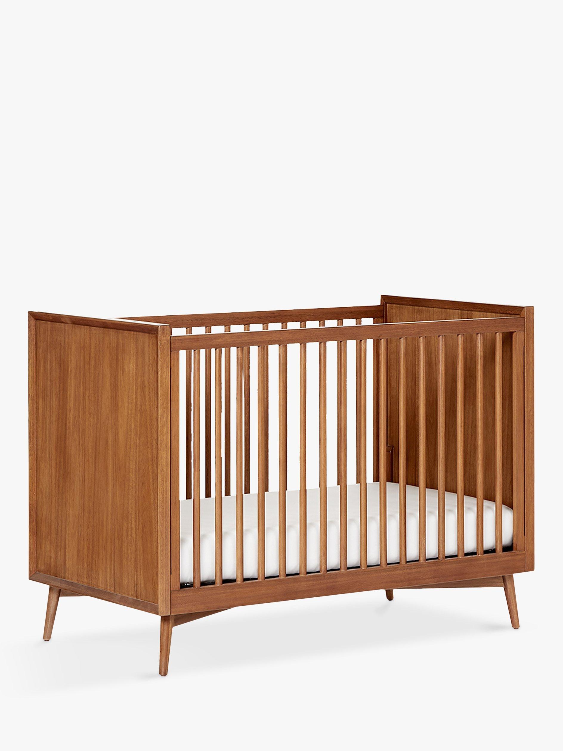 Pottery Barn Kids Mid Century Convertible Cotbed, Acorn