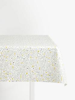 John Lewis Ebba Oilcloth Tablecloth Fabric, Multi, Multi