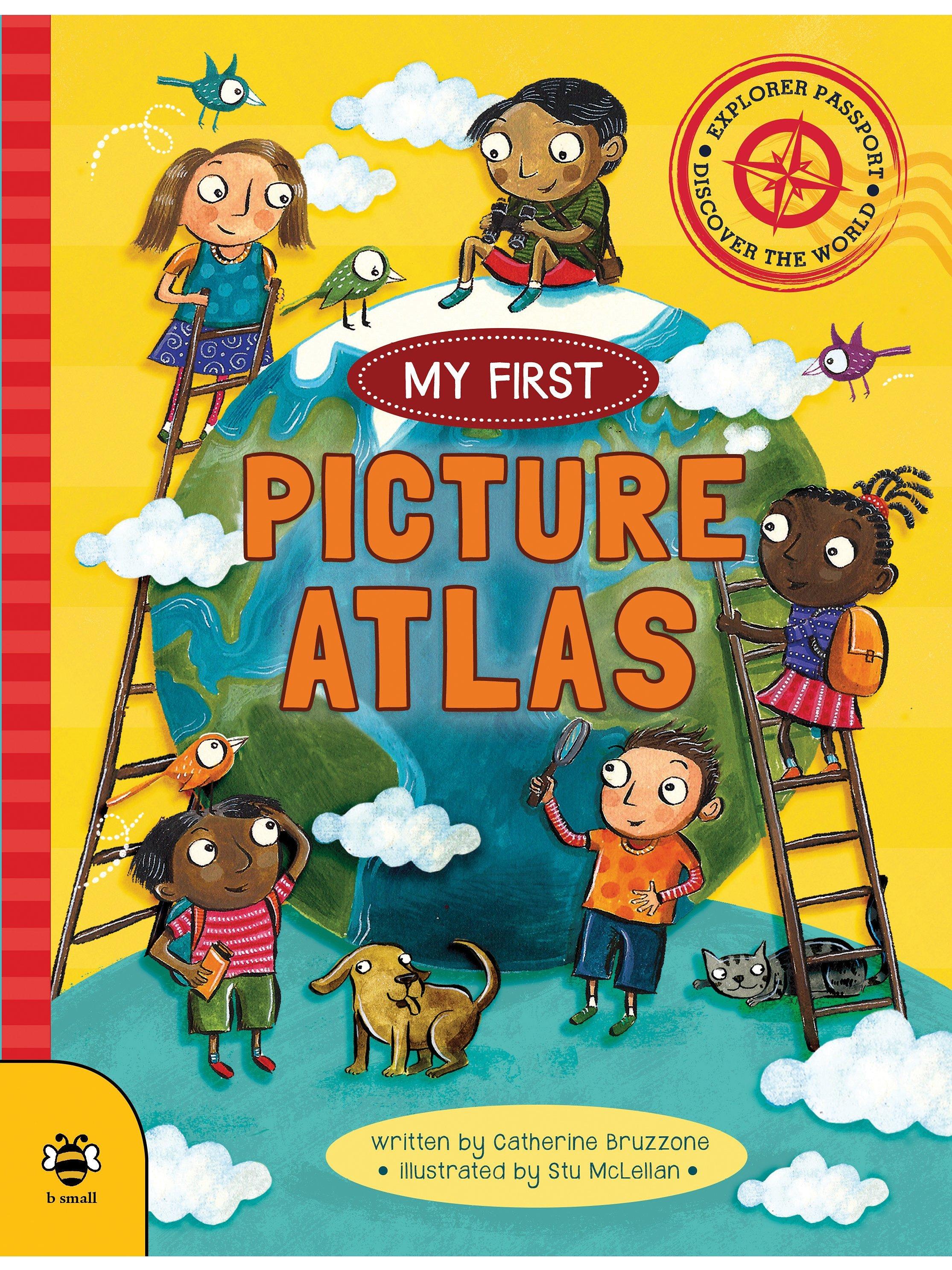 My First Picture Atlas Children's Book