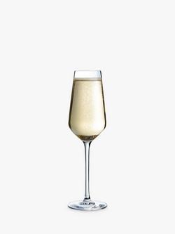 Eclat Cristal d'Arques Paris Ultime Champagne Flutes, Set of 6, 230ml, Clear - view 2, Clear
