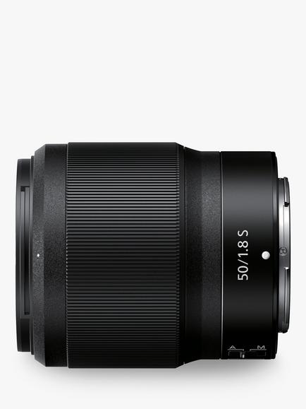 Nikon Z NIKKOR 50mm f/1.8 S Lens, Black