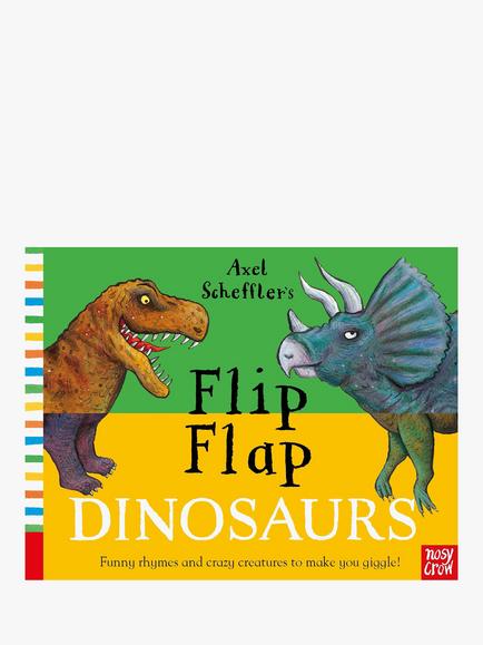 Flip Flap Dinosaurs Children's Book, 