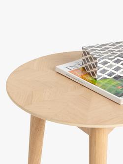 John Lewis Iona Side Table - view 2, Oak