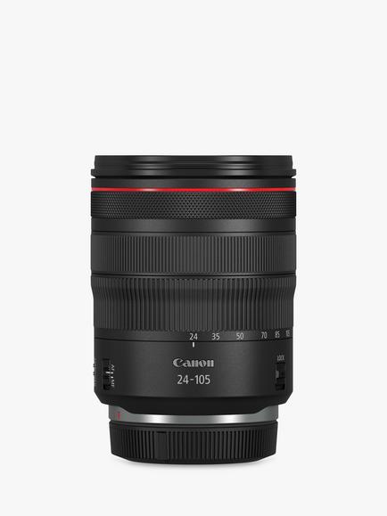Canon RF 24-105mm f/4L IS USM Lens, Black