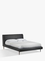 John Lewis Mid-Century Sweep Upholstered Bed Frame, King Size