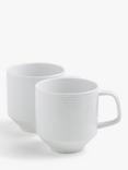 Design Project by John Lewis Porcelain Mugs, Set of 2, 400ml