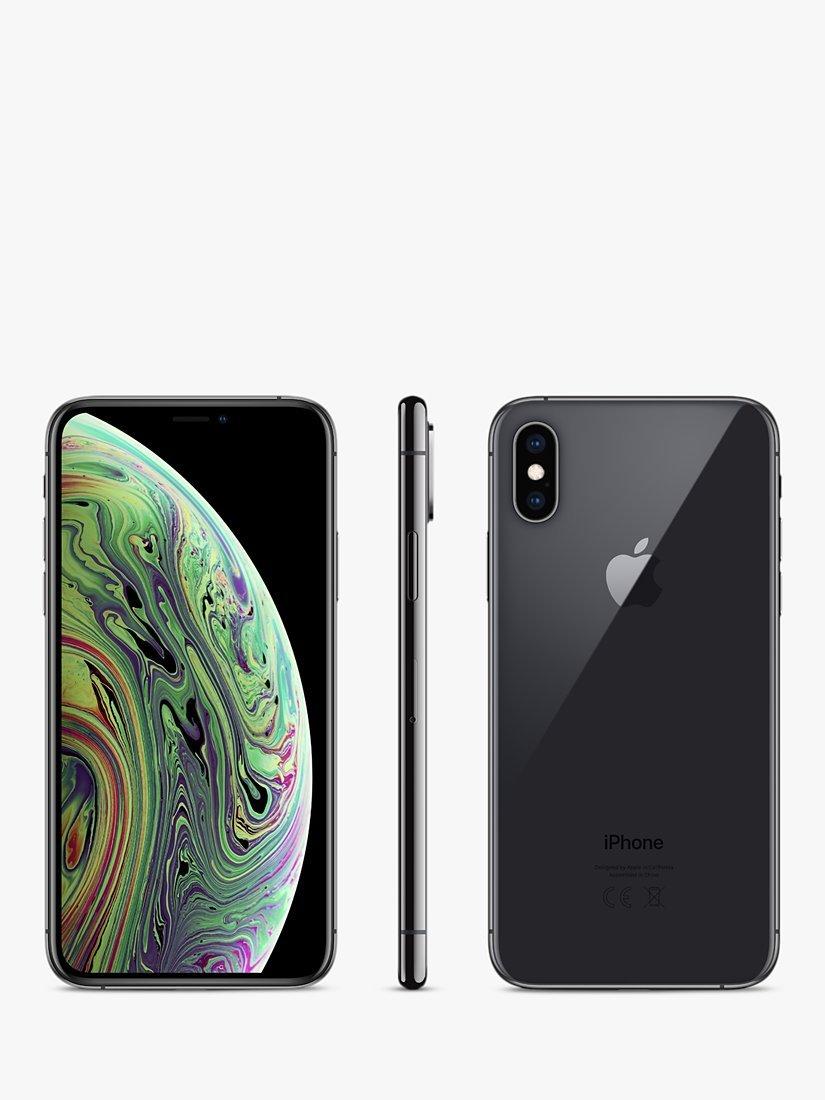 Apple iPhone XS, iOS, 5.8", 4G LTE, SIM Free, 64GB