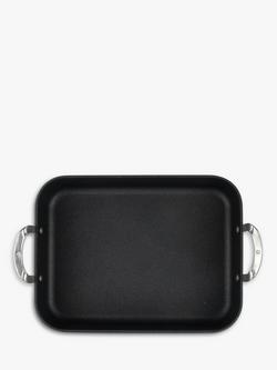 Eaziglide Neverstick3 Professional Non-Stick Induction Roaster, 33cm - view 2, Grey