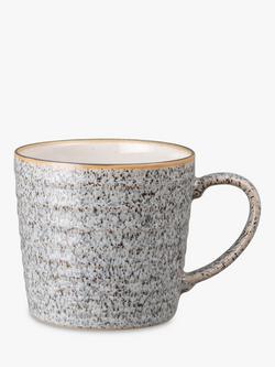 Denby Studio Grey Stoneware Mugs, 400ml, Set of 2 - view 2, Grey