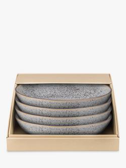 Denby Studio Grey Stoneware Pasta Bowls, 22cm, Set of 4 - view 2, Grey