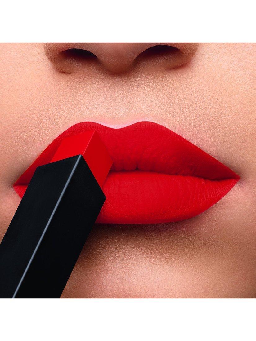 Product image 4 of 9, which shows Yves Saint Laurent Rouge Pur Couture The Slim Lipstick, 23 Mystery Red