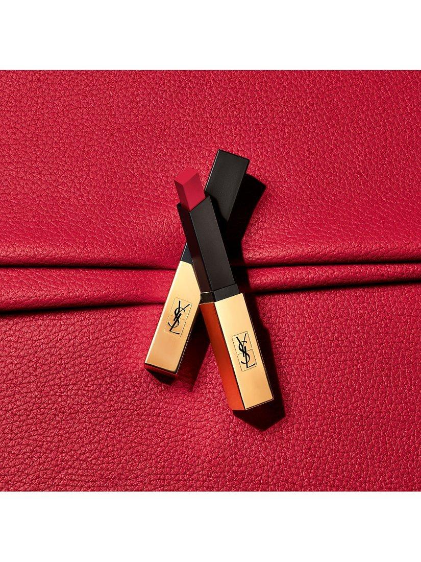 Product image 7 of 9, which shows Yves Saint Laurent Rouge Pur Couture The Slim Lipstick, 23 Mystery Red