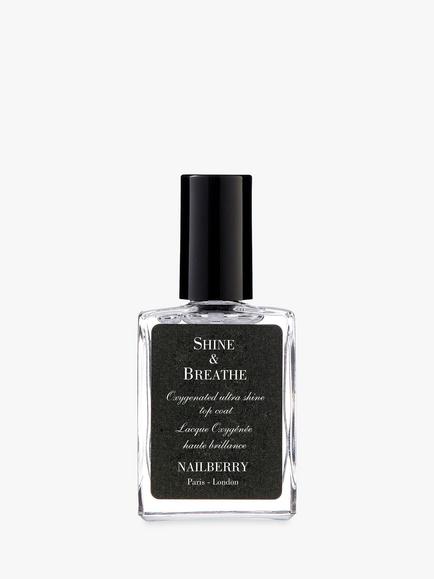 Nailberry Shine & Breathe Top Coat, 15ml, 