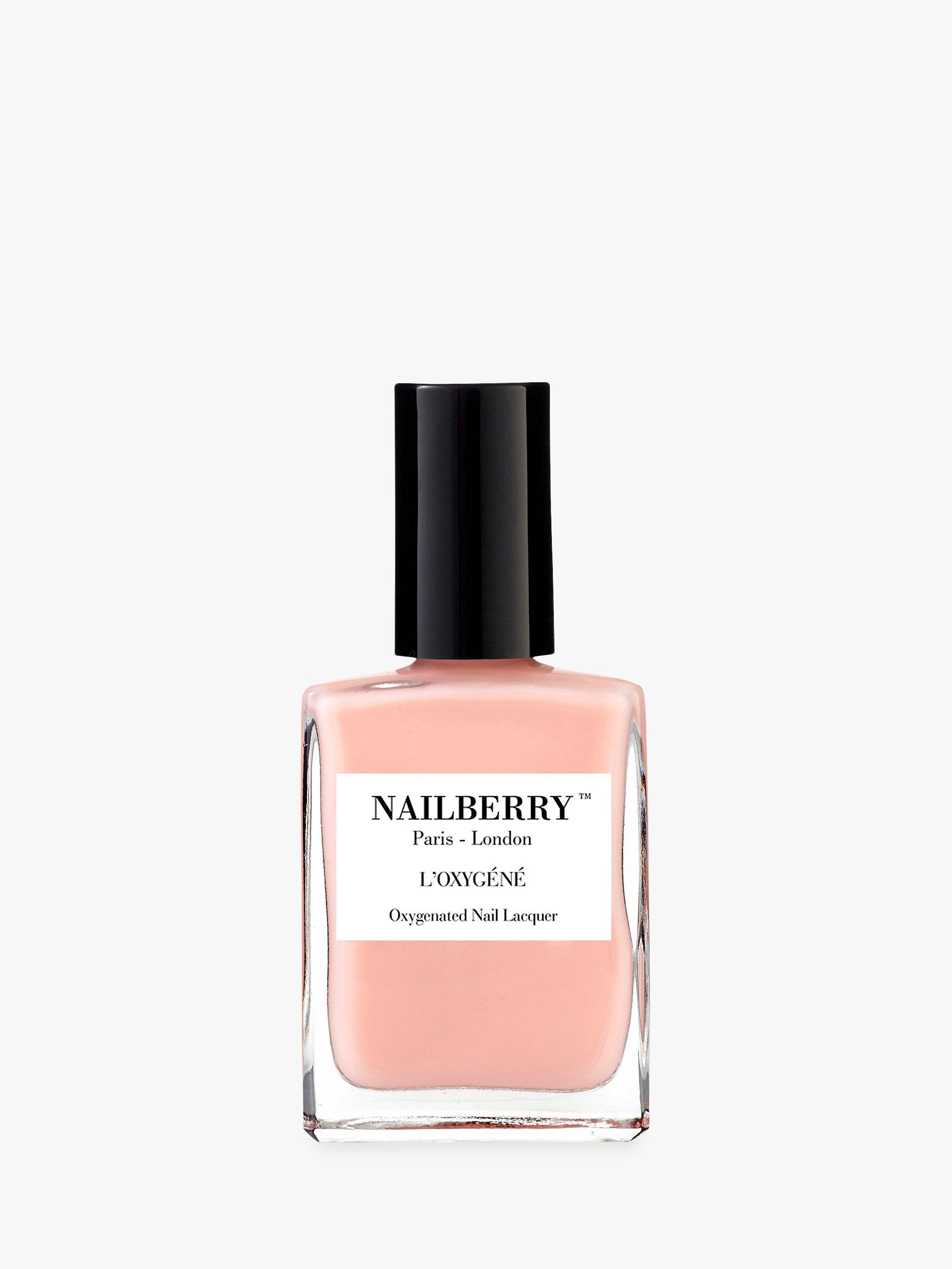 Product image 1 of 3, which shows Nailberry L'Oxygéné Oxygenated Nail Lacquer, A Touch Of Powder