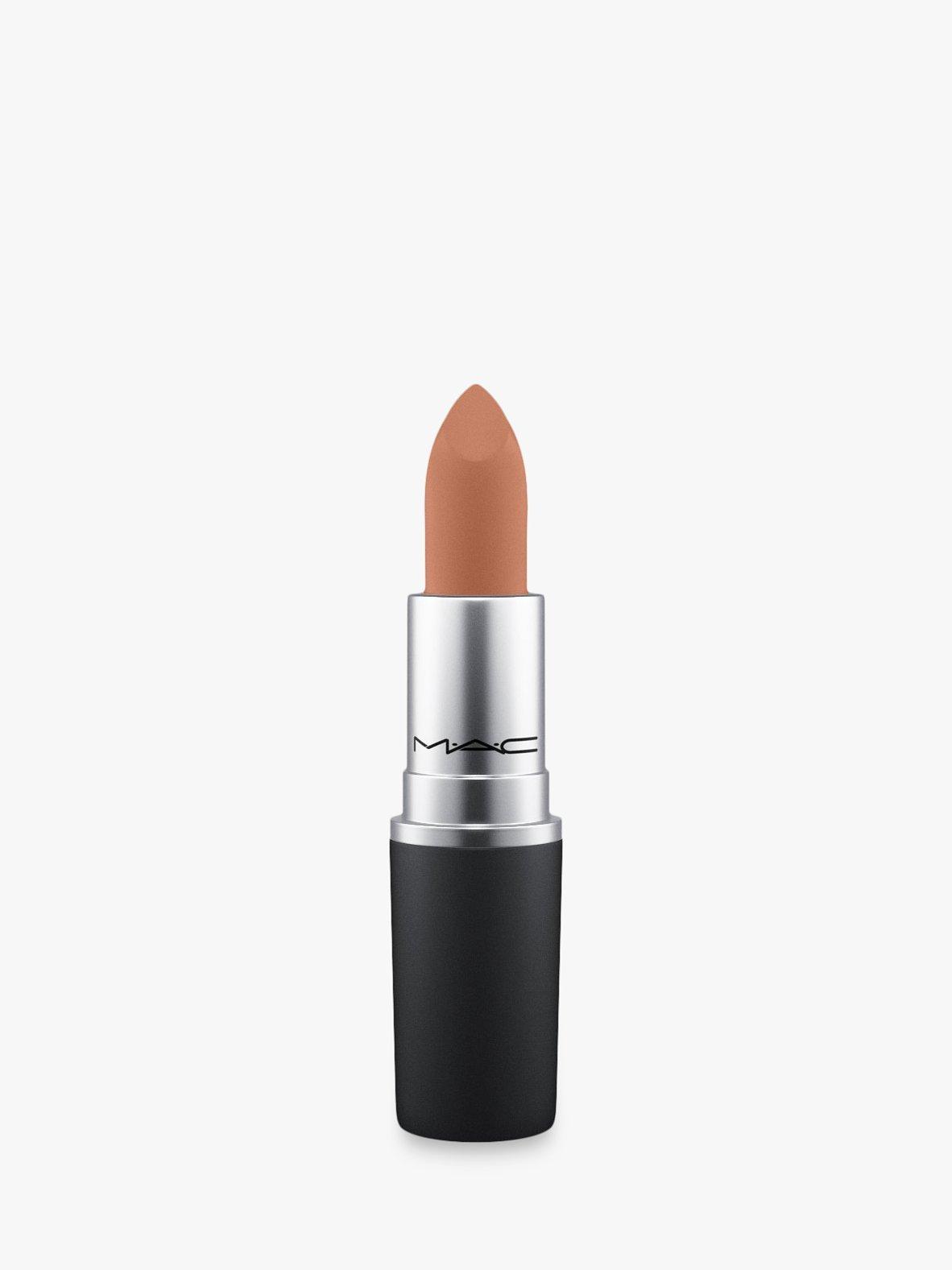 Product image 1 of 5, which shows MAC Powder Kiss Lipstick, Impulsive