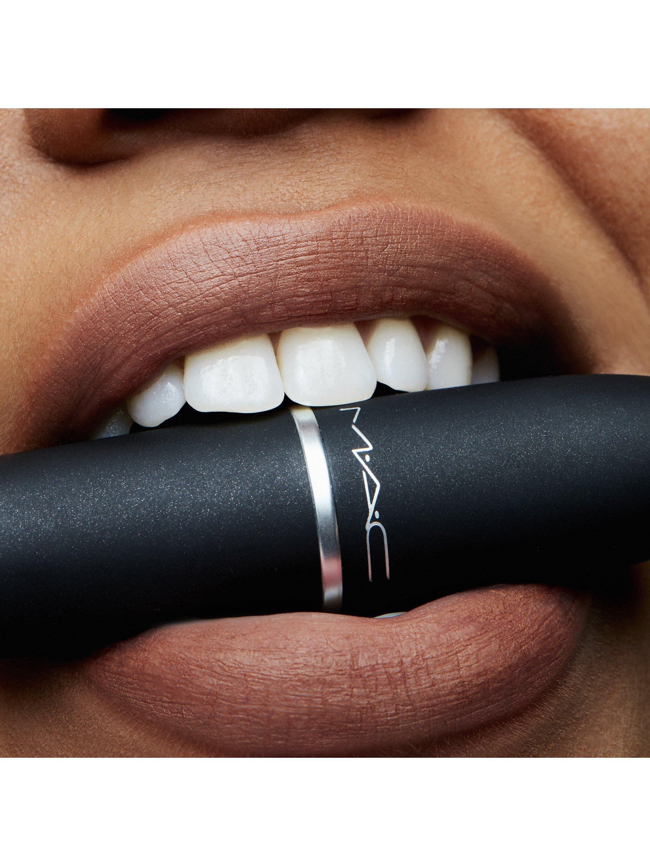 Product image 4 of 5, which shows MAC Powder Kiss Lipstick, Impulsive