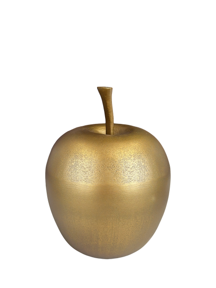 pols potten Apple Moneybox, Gold, Gold