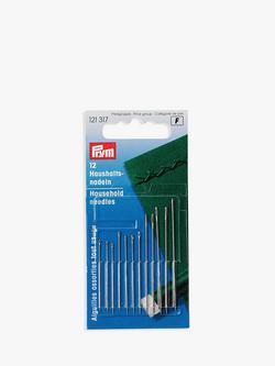 Prym Household Needles, Pack of 12, Silver