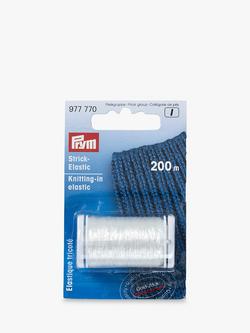 Prym Knit-in Elastic, 200m, Transparent, Transparent