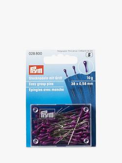 Prym Easy Grasp Pins, 10g, 