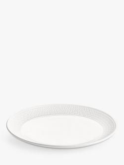 Wedgwood Gio Bone China Side Plate, 17cm, White - view 2, White