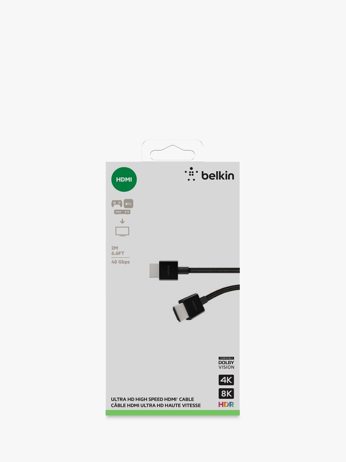 Belkin 4K HDMI 2.1 Cable 2m Black