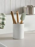 John Lewis Ceramic Utensil Jar, White