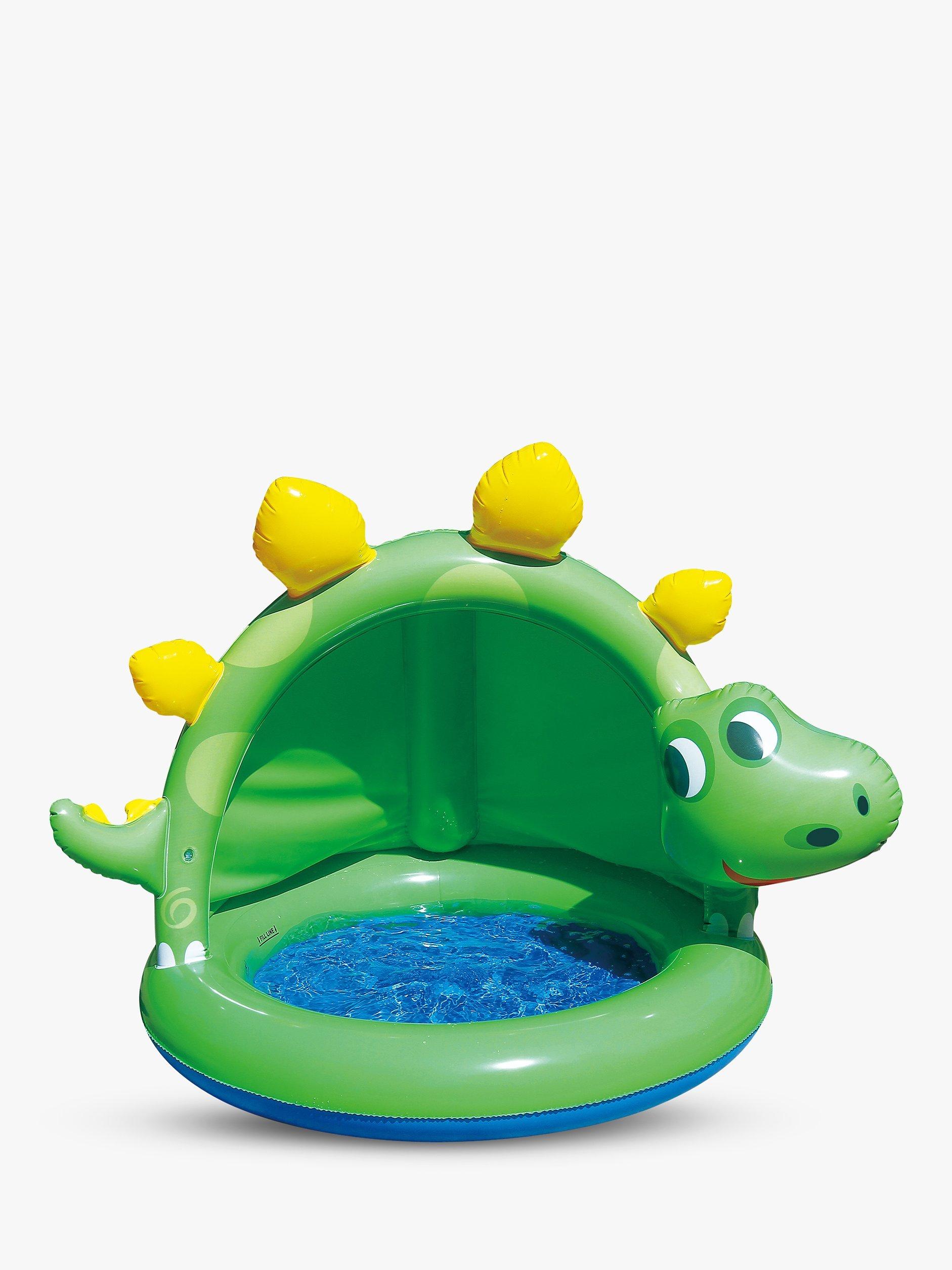 Summer Waves Dinosaur Pool with Sun Shade