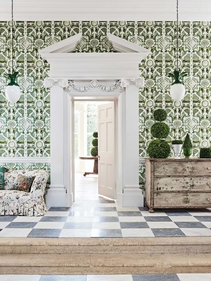 Cole & Son Topiary Wallpaper - view 2, 115/2005