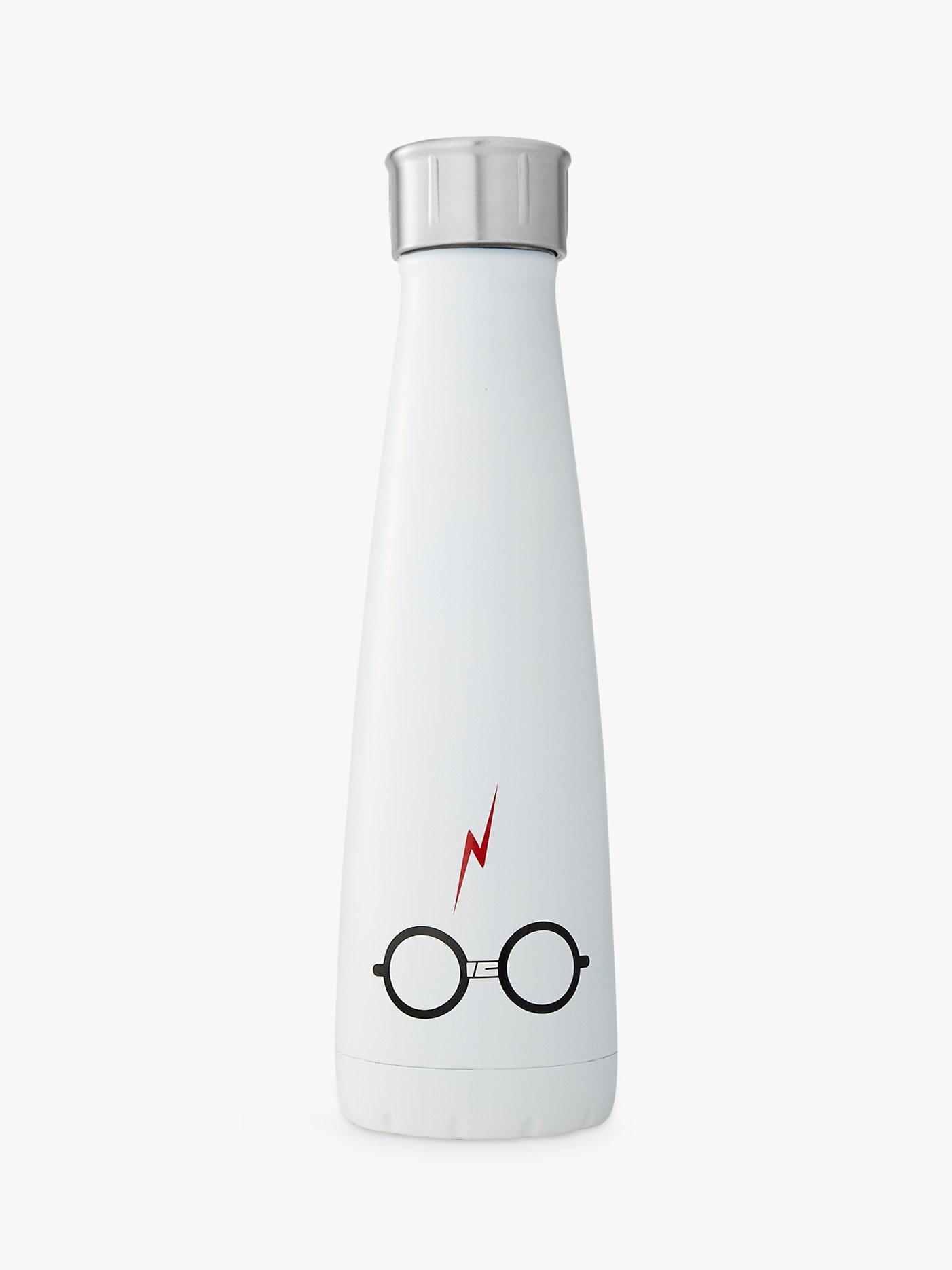 S'ip by S'well Harry Potter 'The Boy Who Lived' Vacuum Insulated Drinks Bottle, 450ml, White