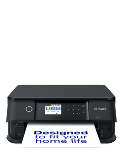Epson Expression Premium XP-6100 Wi-Fi All-In-One Printer, Black - view 2, Black