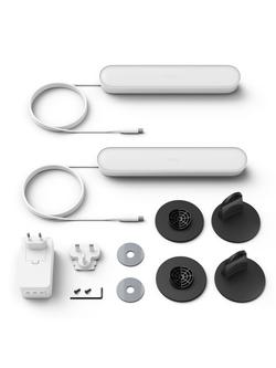 Philips Hue White and Colour Ambiance Play Wireless Lighting Adjustable Colour Changing Light Bar, Pack of 2 - view 2, White