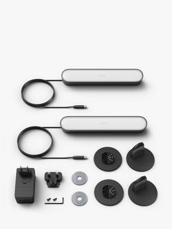 Philips Hue White and Colour Ambiance Play Wireless Lighting Adjustable Colour Changing Light Bar, Pack of 2 - view 2, Black