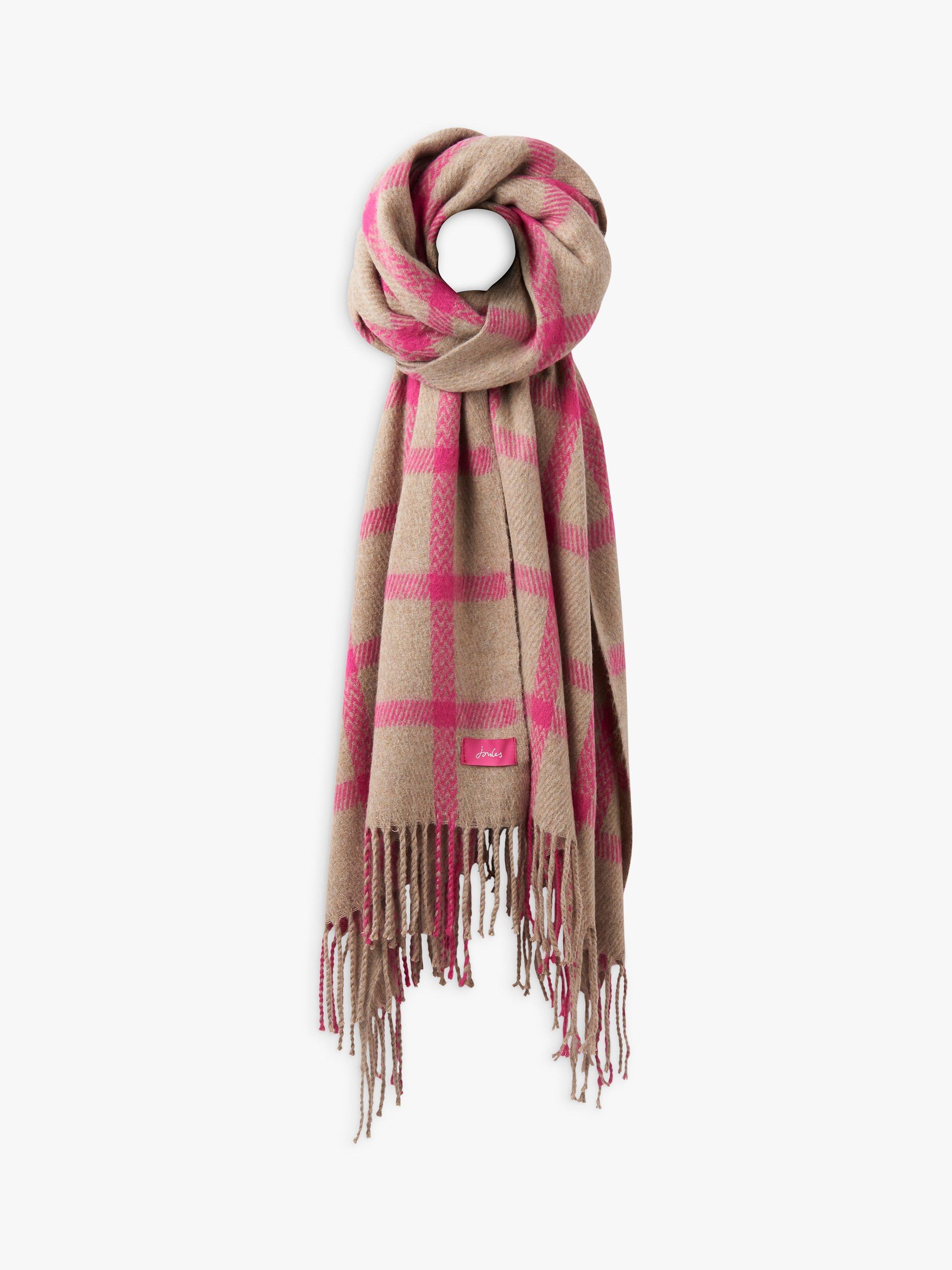 Joules Briar Window Pane Check Scarf