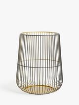 John Lewis Cage Lantern Candle Holder, Medium