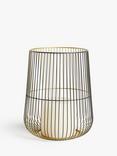 John Lewis Cage Lantern Candle Holder, Medium