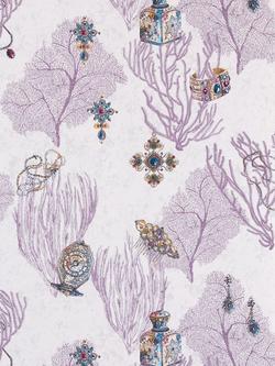 Matthew Williamson Coralino Wallpaper, Purple W7262-01
